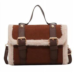 brown crossbody handbags bag, small fall winter fashion crossbody